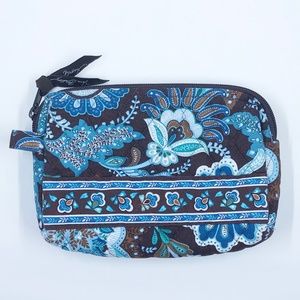 Vera Bradley Small Cosmetic/Make up Bag in Java Blue
